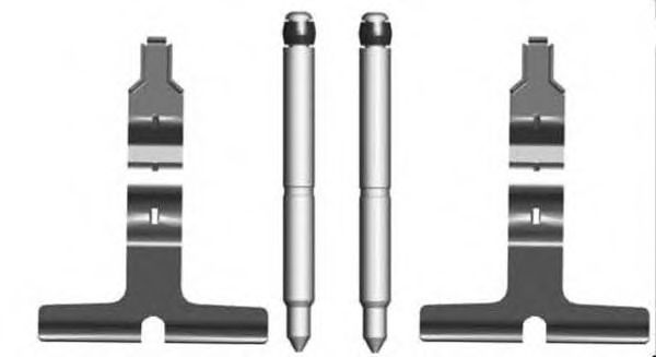 Комплектующие, колодки дискового тормоза MGA A286