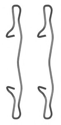 Комплектующие, колодки дискового тормоза MGA A319