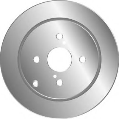 Тормозной диск MGA D1611