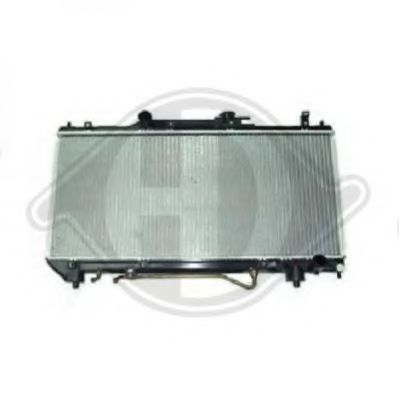 Радиатор, охлаждение двигателя DIEDERICHS 8500189