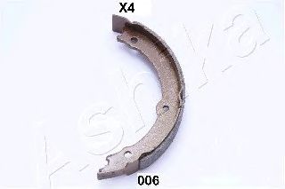 Комплект тормозных колодок, стояночная тормозная система ASHIKA 55-00-006