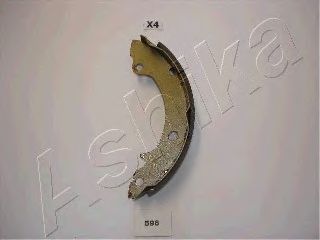 Комплект тормозных колодок ASHIKA 55-05-596
