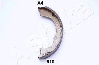 Комплект тормозных колодок, стояночная тормозная система ASHIKA 55-09-910