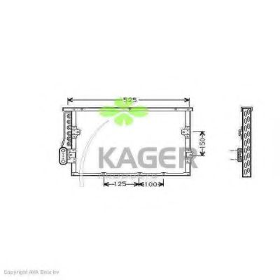 Конденсатор, кондиционер KAGER 94-5046