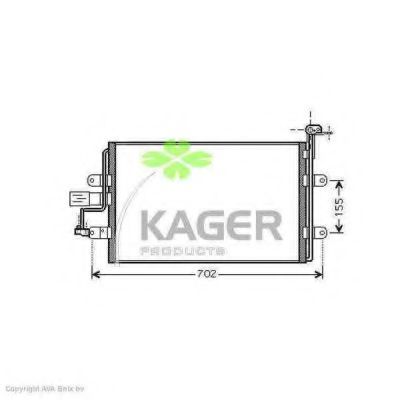 Конденсатор, кондиционер KAGER 94-6002