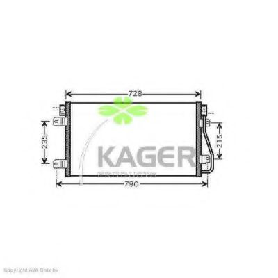 Конденсатор, кондиционер KAGER 94-6101