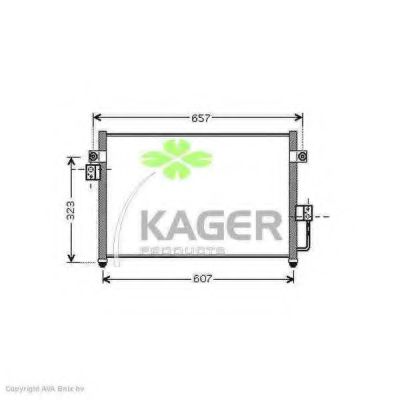Конденсатор, кондиционер KAGER 94-6318
