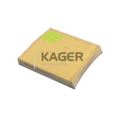 Фильтр, воздух во внутренном пространстве KAGER 09-0136