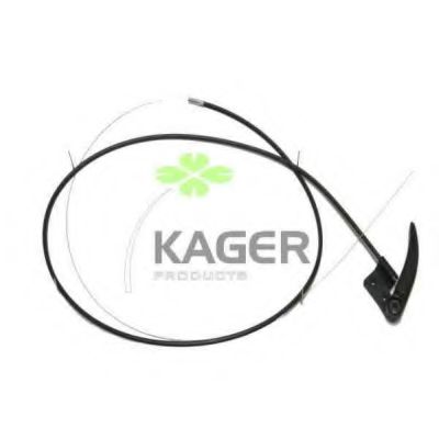 Тросик замка капота KAGER 19-4056