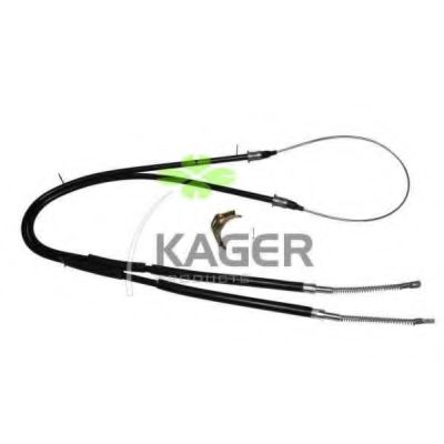 Трос, стояночная тормозная система KAGER 19-0312