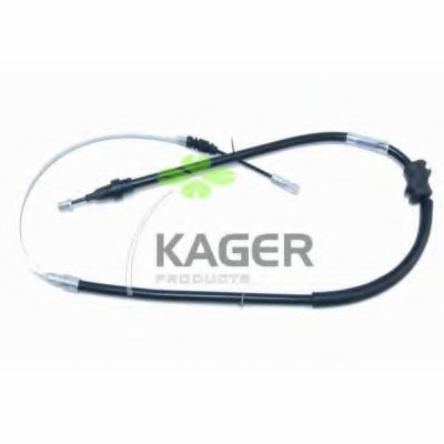 Трос, стояночная тормозная система KAGER 19-0558