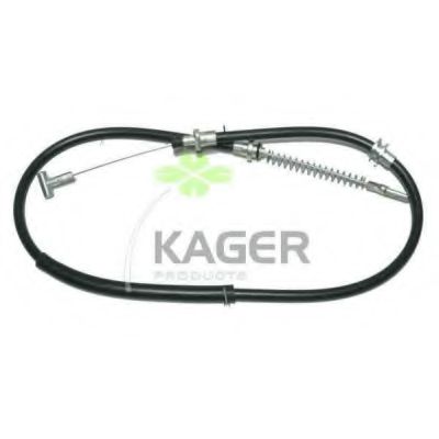 Трос, стояночная тормозная система KAGER 19-1812
