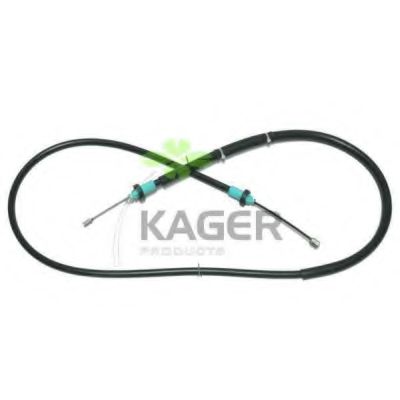 Трос, стояночная тормозная система KAGER 19-1910