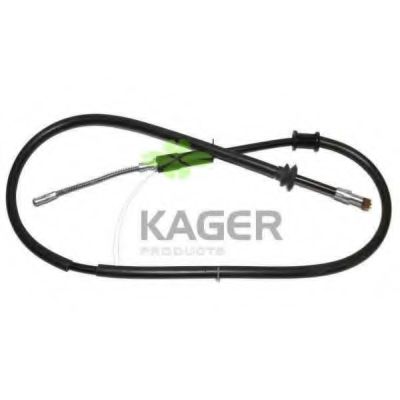 Трос, стояночная тормозная система KAGER 19-1918