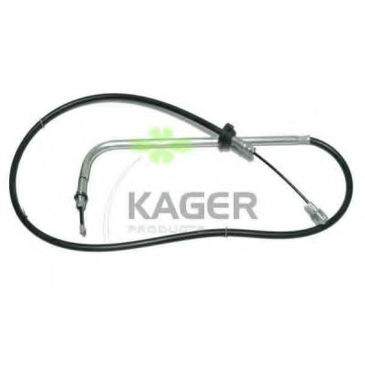 Трос, стояночная тормозная система KAGER 19-1993