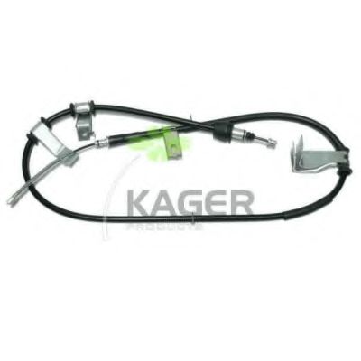 Трос, стояночная тормозная система KAGER 19-6145