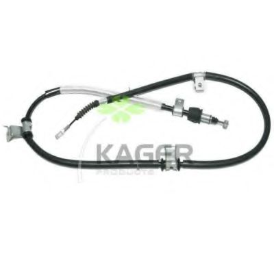 Трос, стояночная тормозная система KAGER 19-6147