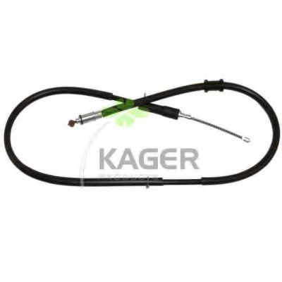 Трос, стояночная тормозная система KAGER 19-6150