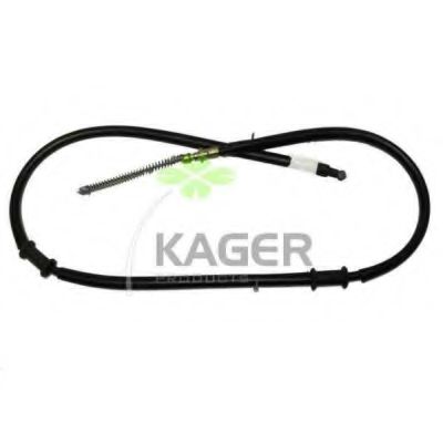 Трос, стояночная тормозная система KAGER 19-6317