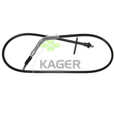 Трос, стояночная тормозная система KAGER 19-6319