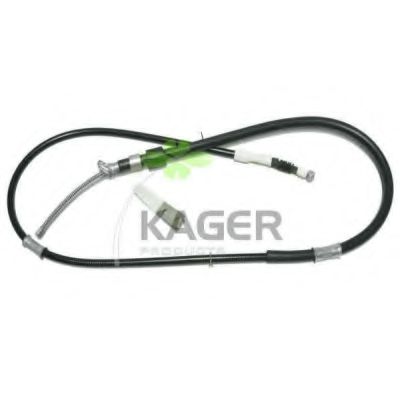 Трос, стояночная тормозная система KAGER 19-6502