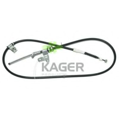 Трос, стояночная тормозная система KAGER 19-6518