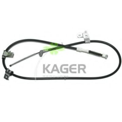 Трос, стояночная тормозная система KAGER 19-6519