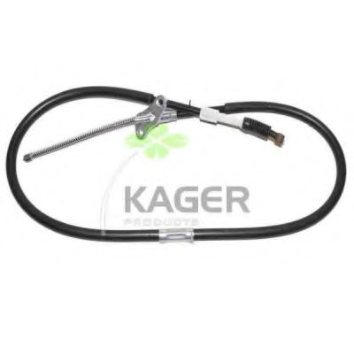 Трос, стояночная тормозная система KAGER 19-6523