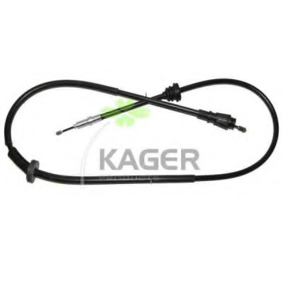 Трос, стояночная тормозная система KAGER 19-6546