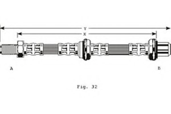 Тормозной шланг GIRLING 9002145