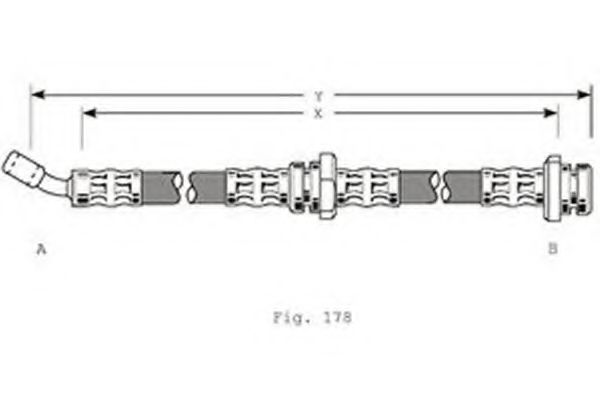 Тормозной шланг GIRLING 9004206