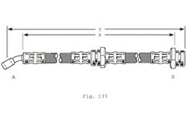 Тормозной шланг GIRLING 9004214