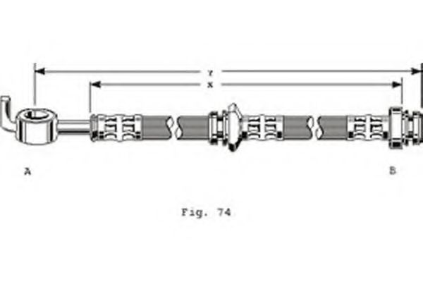 Тормозной шланг GIRLING 9004289