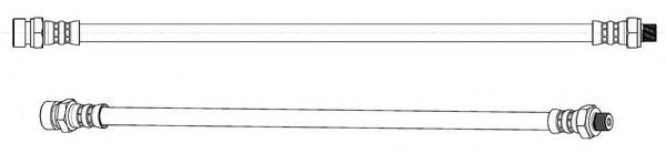 Тормозной шланг KAWE 510189