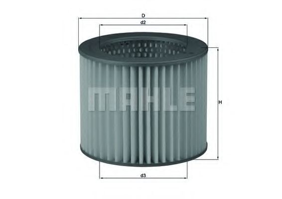 Воздушный фильтр MAHLE ORIGINAL LX 305