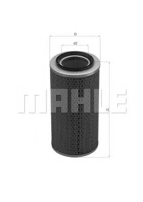 Воздушный фильтр EUROFILTER 1257