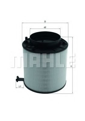 Воздушный фильтр MAHLE ORIGINAL LX 2091D