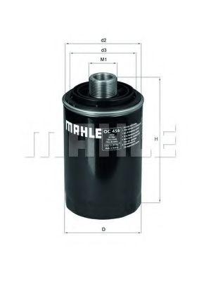 Масляный фильтр MAHLE ORIGINAL OC456