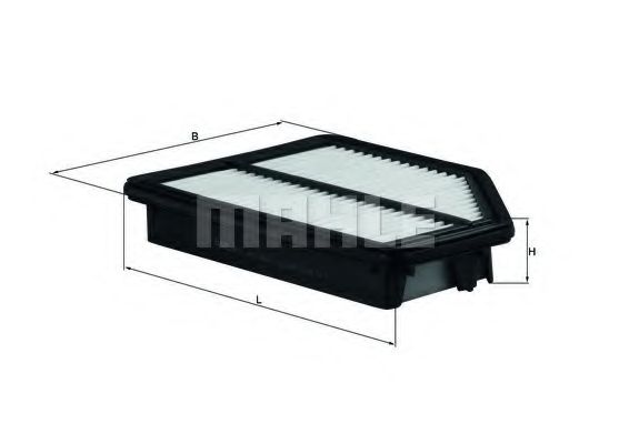 Воздушный фильтр MAHLE ORIGINAL LX 3007