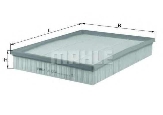 Воздушный фильтр MAHLE ORIGINAL LX 1294