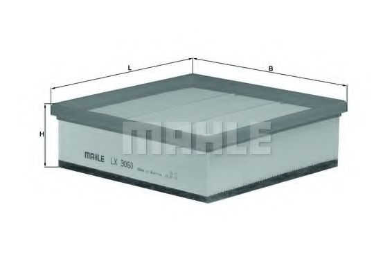 Воздушный фильтр MAHLE ORIGINAL LX 3060