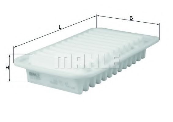 Воздушный фильтр MAHLE ORIGINAL LX 1984