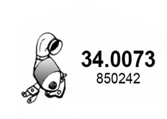 Катализатор ASSO 34.0073