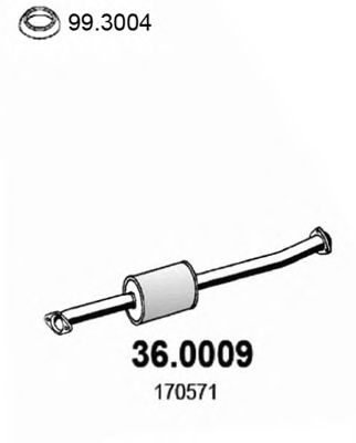 Катализатор ASSO 36.0009