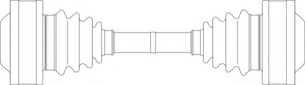 Приводной вал GENERAL RICAMBI AR3011