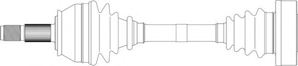 Приводной вал GENERAL RICAMBI AR3039