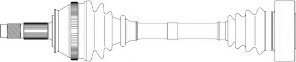 Приводной вал GENERAL RICAMBI AR3057