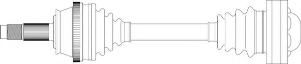 Приводной вал GENERAL RICAMBI FI3319