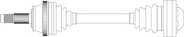 Приводной вал GENERAL RICAMBI FI3320