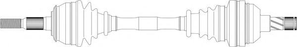 Приводной вал GENERAL RICAMBI OP3160